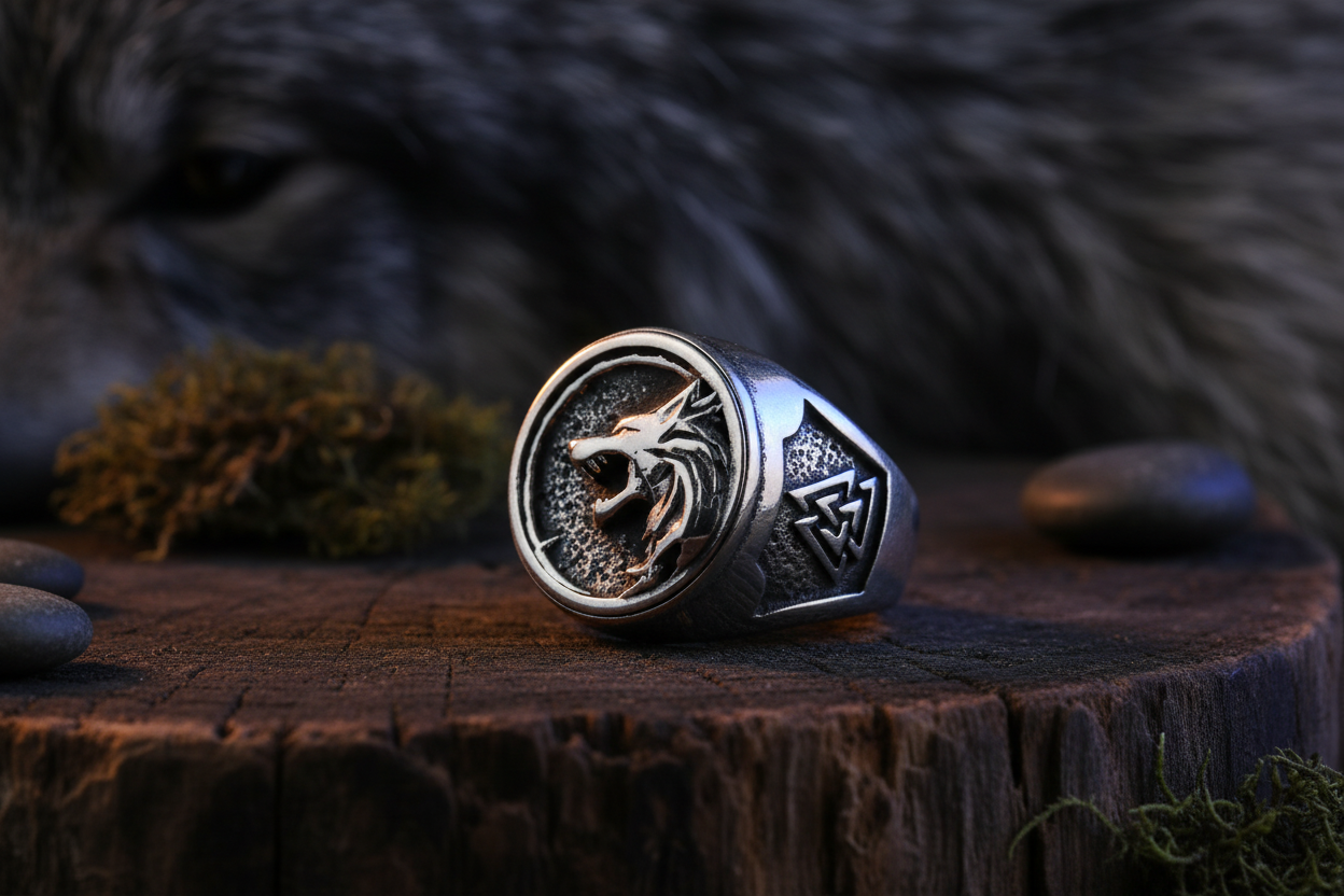 8. Wolf Fur Background